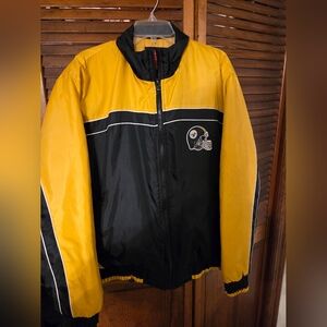 NFL Black and Gold Winyer Jacket
